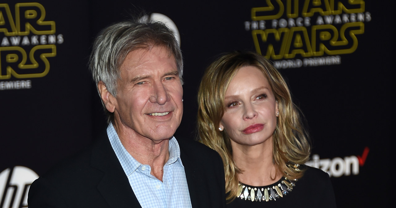 Calista Flockhart i Harrison Ford /Ethan Miller /Getty Images