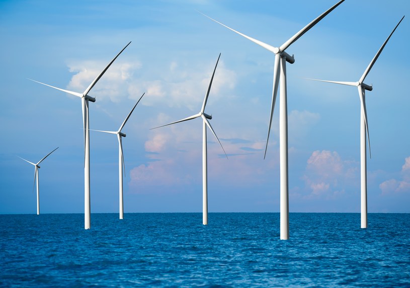 Całkowity potencjał morskich farm wiatrowych w polskiej części Morza Bałtyckiego jest szacowany na 33 GW /123RF/PICSEL