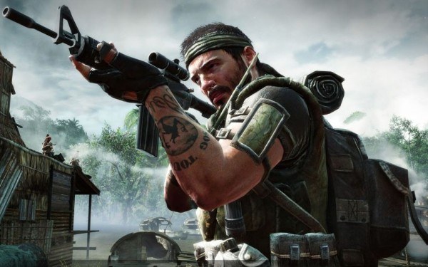 Call od Duty: Black Ops - motyw graficzny /Informacja prasowa