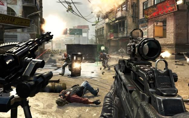 Call of Duty: Black Ops II - motyw graficzny /Informacja prasowa