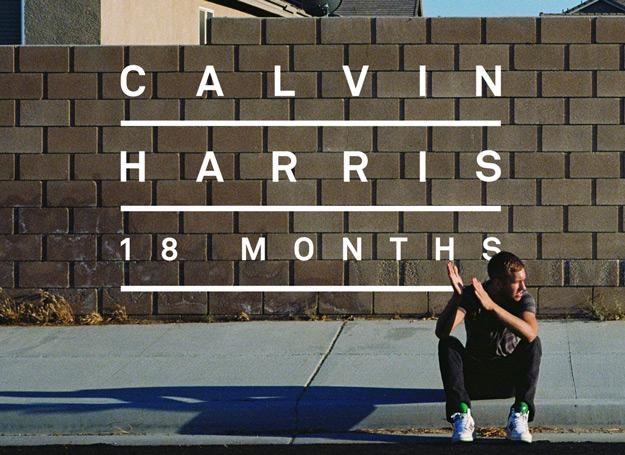 Calvin Harris na okładce płyty "18 Months" /