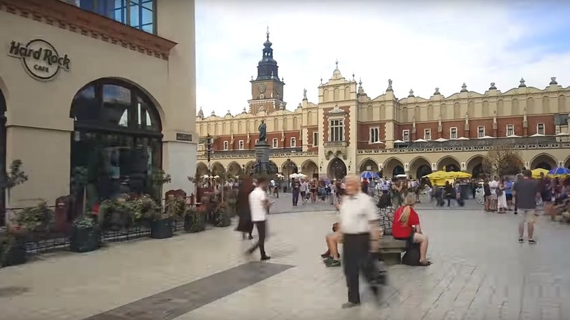 Cały urok pięknego Krakowa uchwycony smartfonem na filmie w technice hyperlapse /Geekweek