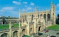Cambridge, kościół i budynki uniwersytetu /Encyklopedia Internautica