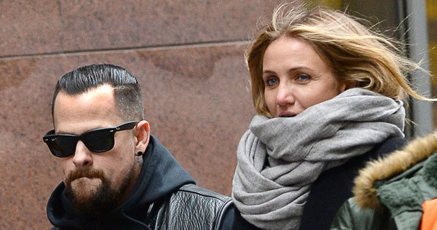 Cameron Diaz i Benji Madden /East News