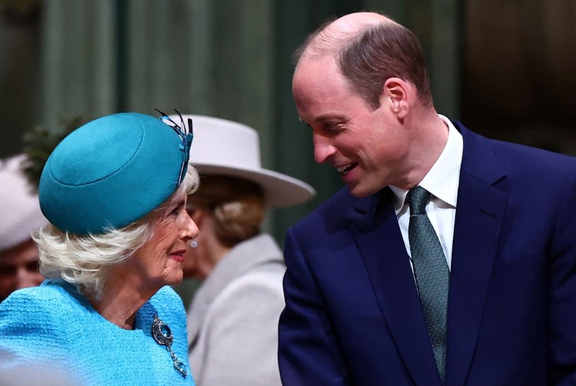 Camilla i William wymieniają serdeczności. Ludzie pytają, co z Kate /Getty Images