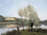 Camille Corot, Ville d'Avray, ok. 1867 /Encyklopedia Internautica