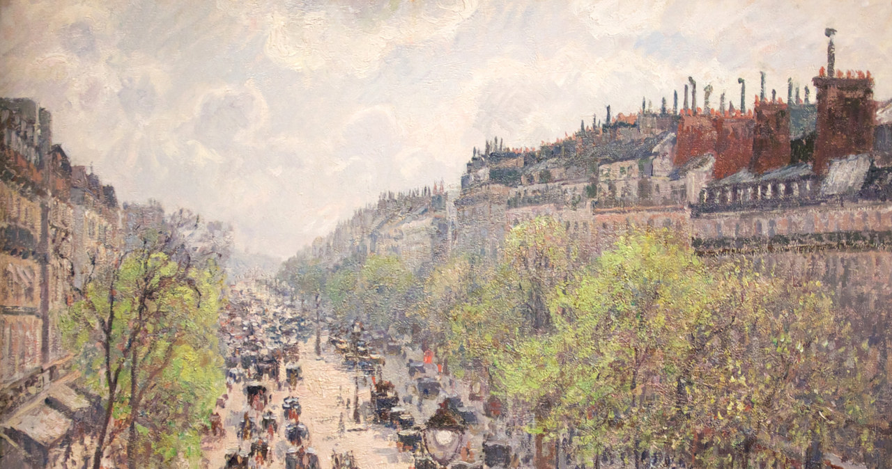 Camille Pissarro "Boulevard Montmartre" (1897) /AFP