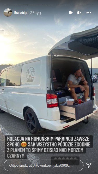 Camper Roberta Bodziannego /Instagram