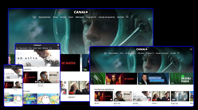CANAL+ na różnych urządzeniach /materiały prasowe