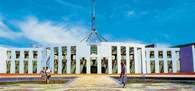 Canberra, budynek parlamentu /Encyklopedia Internautica