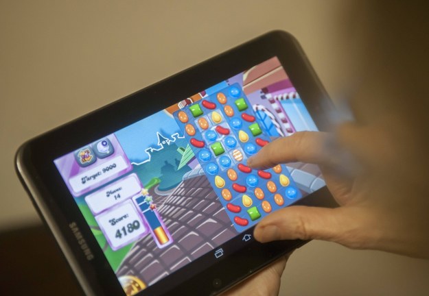 Candy Crush jest jedną z najbardziej popularnych gier komputerowych / 	RICHARD B. LEVINE    /PAP/EPA