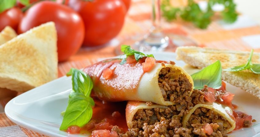 Cannelloni z mięsem mileonym /123RF/PICSEL