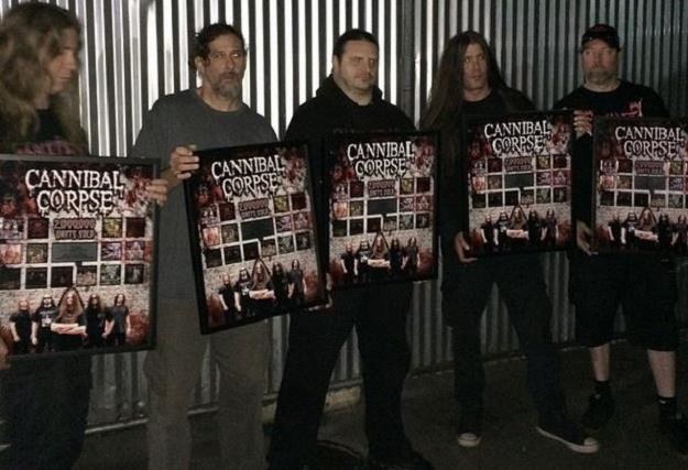 Cannibal Corpse z wyróżnieniem /Oficjalna strona zespołu