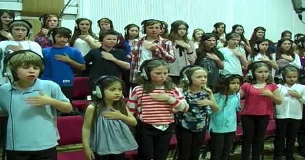 Capital Children's Choir w akcji /