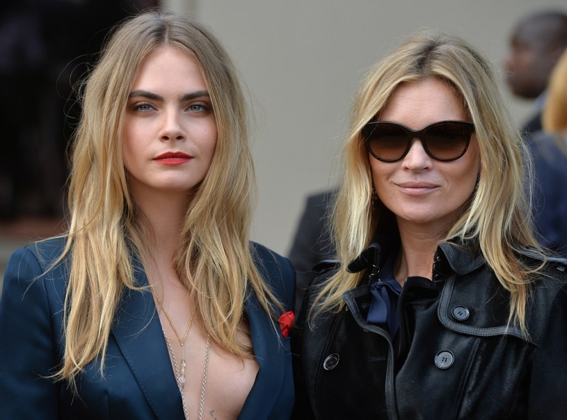 Cara Delevingne i Kate Moss /Anthony Harvey /Getty Images