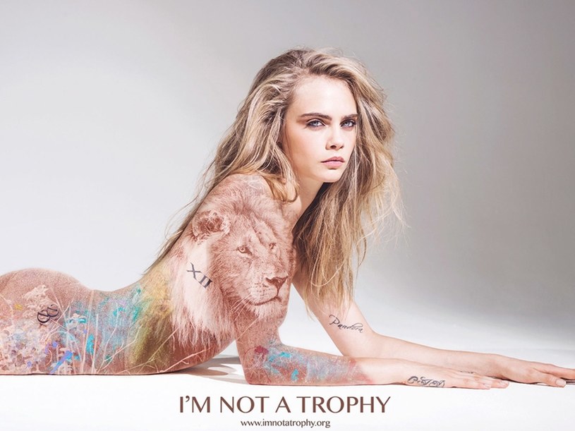 Cara Delevingne w kampanii I'm not a trophy /THUNDERNEWS /East News