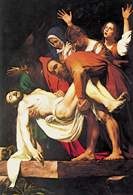 Caravaggio, Złożenie do grobu, 1602-04 /Encyklopedia Internautica