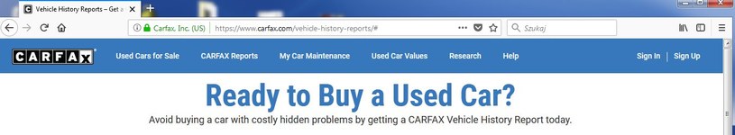 carfax /Motor