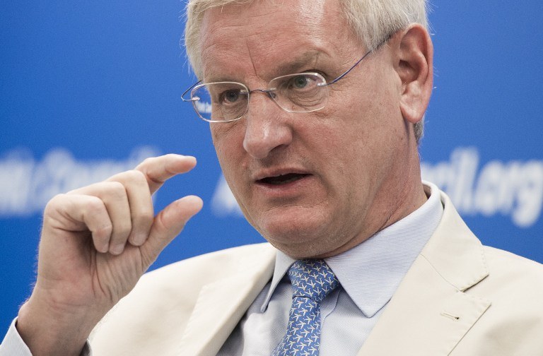 Carl Bildt /AFP