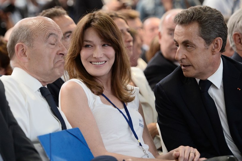 Carla Bruni i Nicolas Sarkozy /AFP