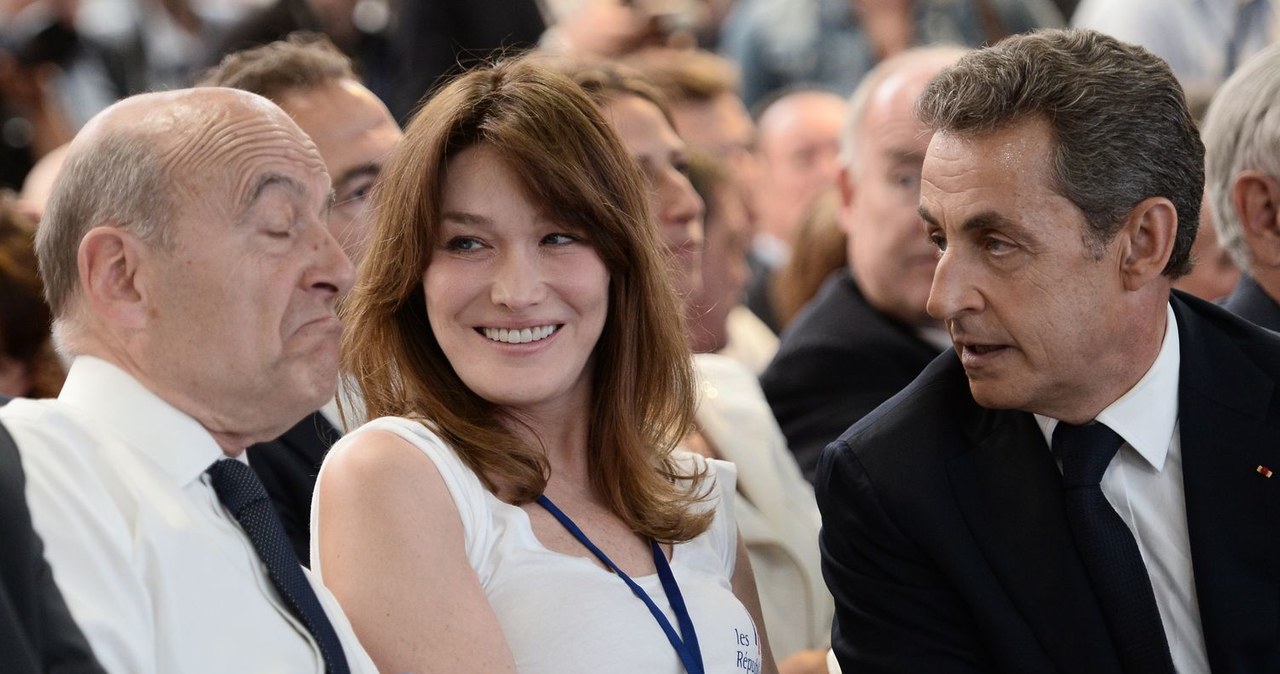 Carla Bruni i Nicolas Sarkozy /AFP