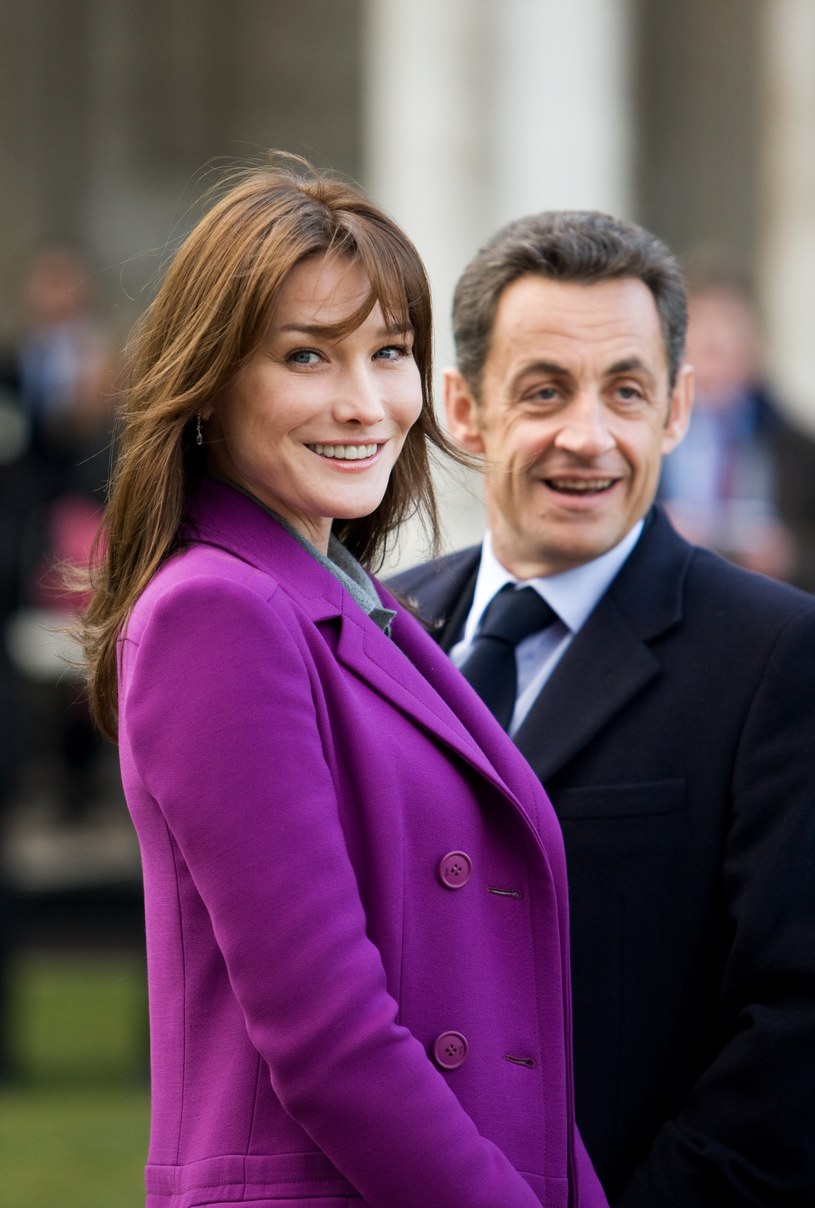 Carla Bruni i Nicolas Sarkozy /Tim Graham /Getty Images