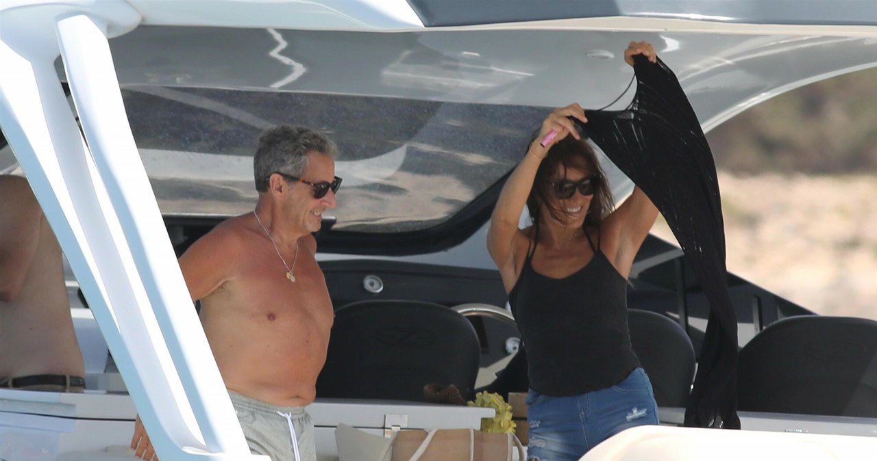 Carla Bruni i Nicolas Sarkozy /East News