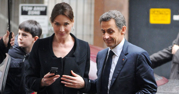 Carla Bruni i Nocolas Sarkozy &nbsp; /Splashnews