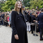 Carla Bruni znużona ciążą