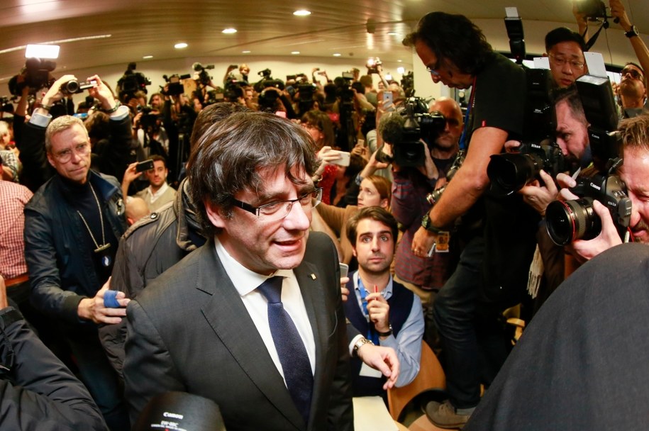 Carles Puigdemont /OLIVIER HOSLET /PAP/EPA