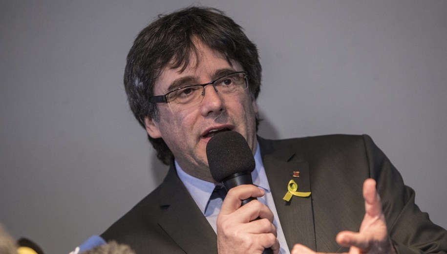 Carles Puigdemont /OMER MESSINGER  /PAP/EPA