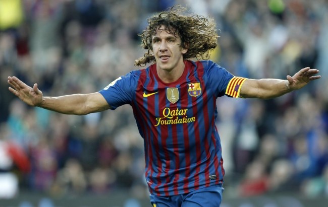 Carles Puyol /PAP/EPA/ANDREU DALMAU /PAP/EPA