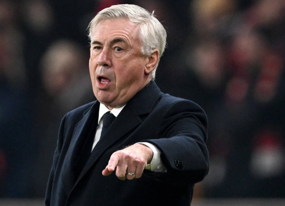 Carlo Ancelotti pozostanie trenerem Realu Madryt do 2026 r. /Soeren Stache    /PAP/EPA