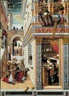 Carlo Crivelli, Zwiastowanie ze św. Emidiuszem, 1486 /Encyklopedia Internautica