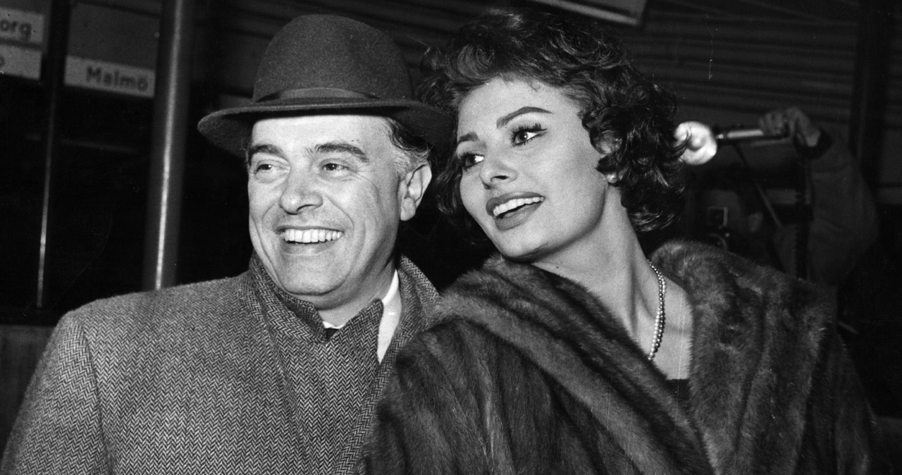 Carlo Ponti i Sophia Loren /Keystone / Staff /Getty Images