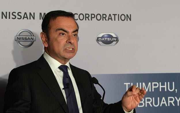 Carlos Ghosn, prezes Nissana /AFP