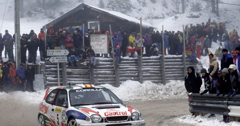 Carlos Sainz i Corolla WRC /Informacja prasowa