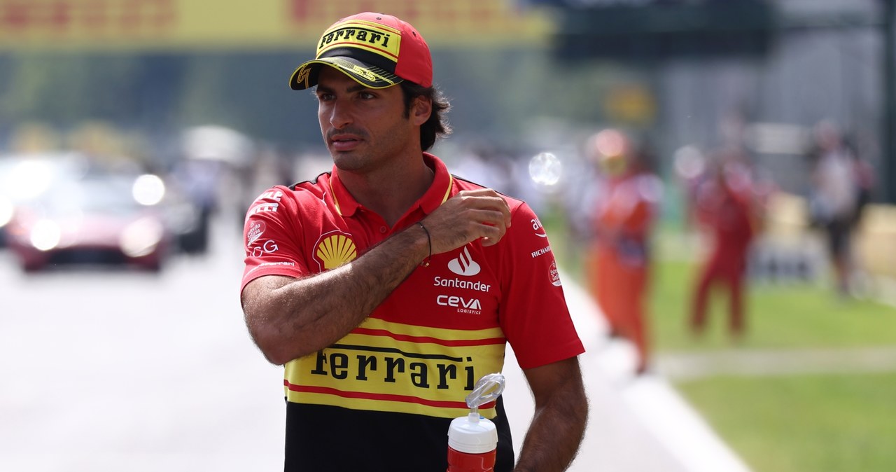 Carlos Sainz jest szybki nie tylko na torze. Dogonił złodziei zegarków /Getty Images