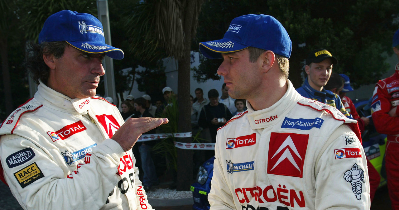 Carlos Sainz w finale pokonał Sebastiana Loeba - na zdjęciu obaj kierowcy w roku 2004 /Getty Images