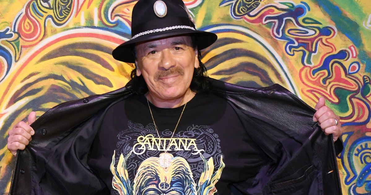 Carlos Santana przeżył horror na własnym koncercie! Co się stało? /ETHAN MILLER / GETTY IMAGES NORTH AMERICA /Getty Images