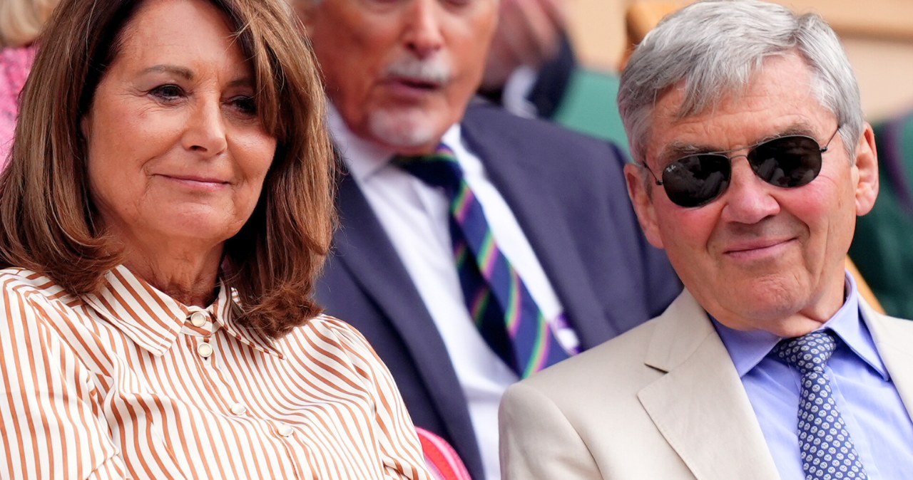 Carole Middleton i Michael Middleton na Wimbledonie 2025 /Mike Egerton - PA Images / Contributor /Getty Images