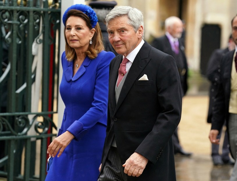 Carole Middleton i Michael Middleton /UK Press Pool/UK Press /East News