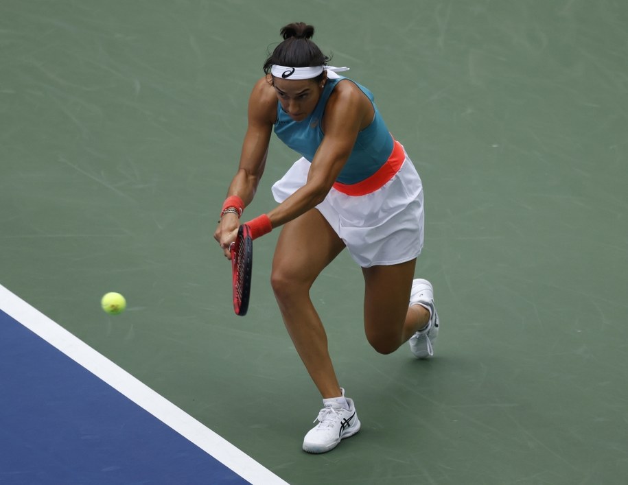 Caroline Garcia pokonała na US Open trzecią w rankingu Czeszkę /JASON SZENES    /PAP/EPA