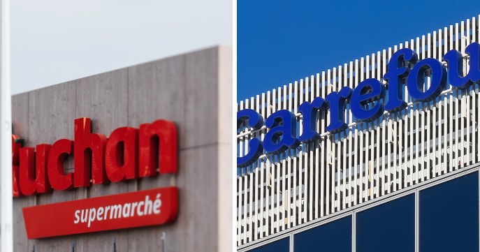 Carrefour i Auchan rozmawiają o fuzji. Powstanie francuski gigant, który zdominuje handel w Europie? /123RF/PICSEL