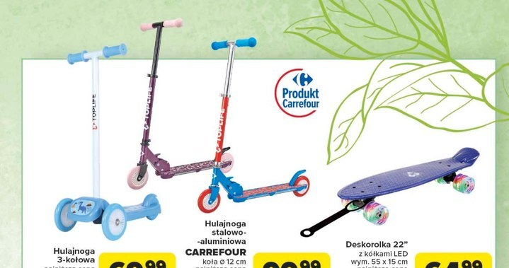 Carrefour przecenia wrotki! Wyglądają jak z lat 80., ale pokochają je dzisiejsze dzieci /Carrefour Polska /INTERIA.PL