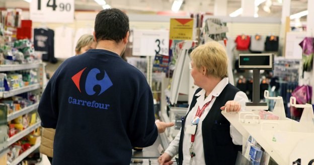 Carrefour to największy prywatny pracodawca w Europie i siódmy na świecie /AFP