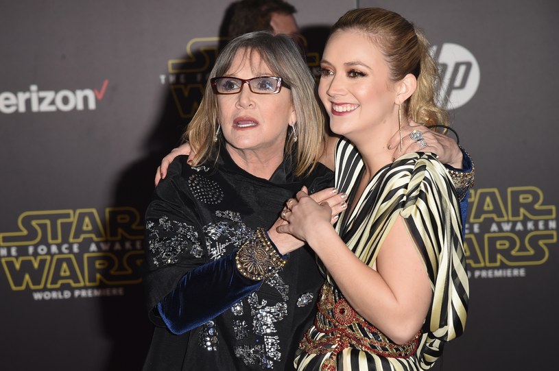 Carrie Fisher i Billie Lourd w 2015 roku /Jason Merritt / Staff /Getty Images