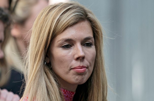 Carrie Symonds- partnerka premiera Wielkiej Brytanii /WILL OLIVER  /PAP/EPA