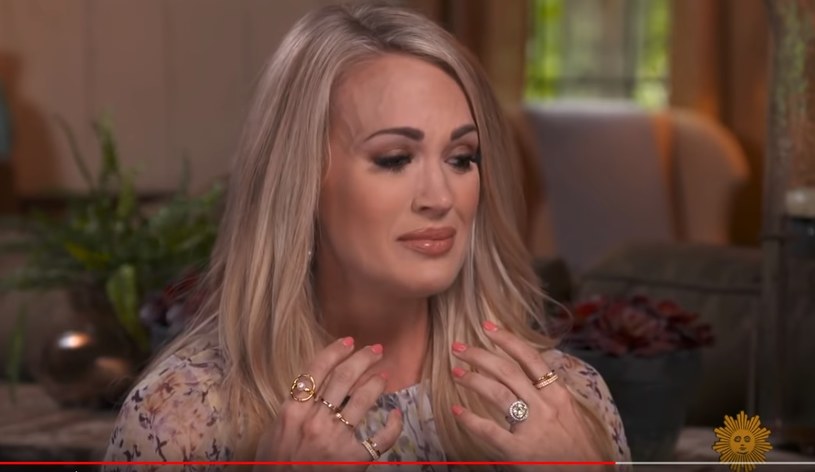Carrie Underwood opowiedziała swoją smutną historię w programie "CBS Sunday Morning" /YouTube /materiał zewnętrzny