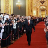 Na Kremlu Władimir Putin po raz trzeci został zaprzysiężony na prezydenta Rosji